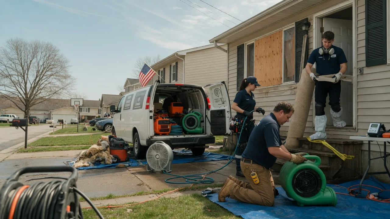 Water Damage Restoration in Brownsboro, TX near me